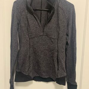 Lululemon cold weather, run,  1/2 zip pull over- Runderful 1/2 zip